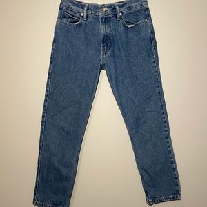 Men’s Medium Wash Dad Fit Jeans (Size 29 X 30)